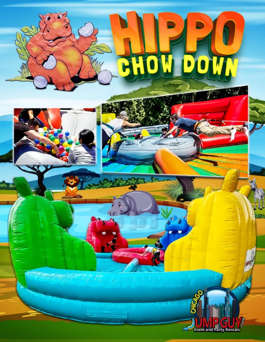 Hippo Chow Down Game rental for Mount Prospect IL events in ZIP code 60056