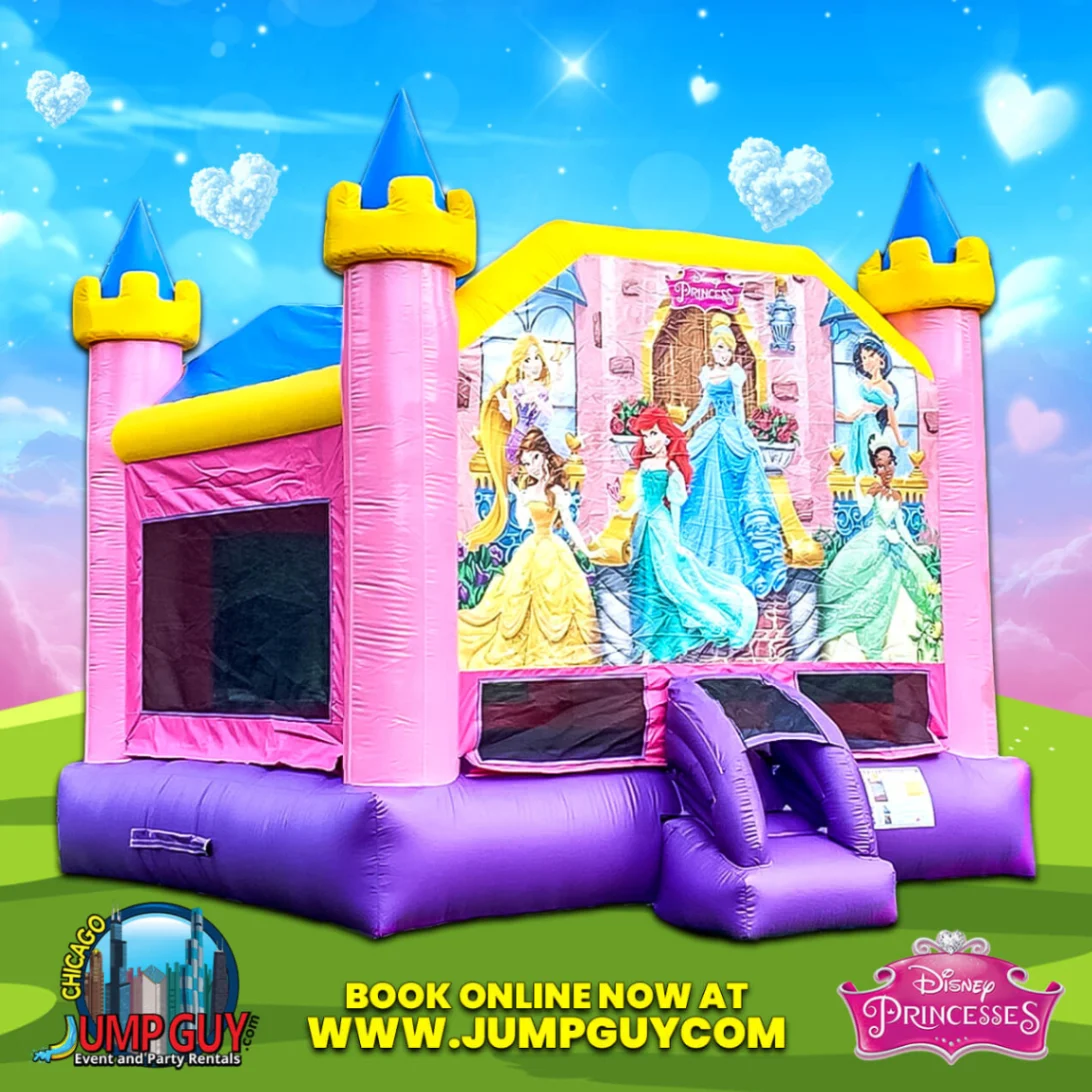 Disney Princess Bounce House rental for Mount Prospect IL events in ZIP code 60056