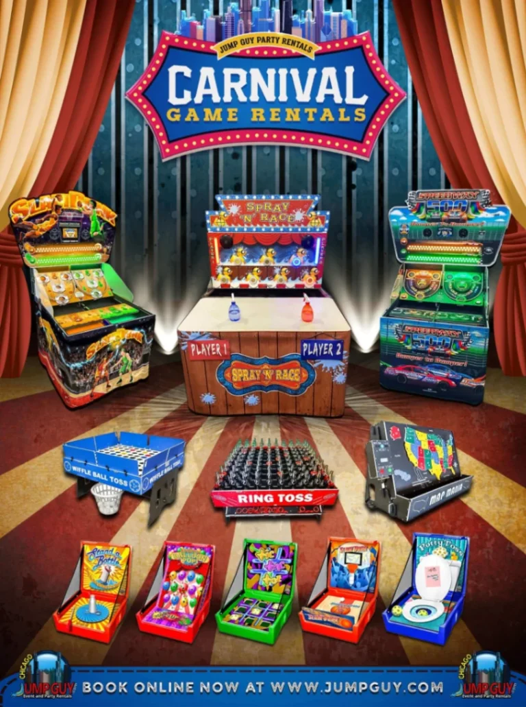 Carnival Game Rentals for Mount Prospect IL events in ZIP code 60056 Caption: Carnival Game Rentals - Mount Prospect, IL