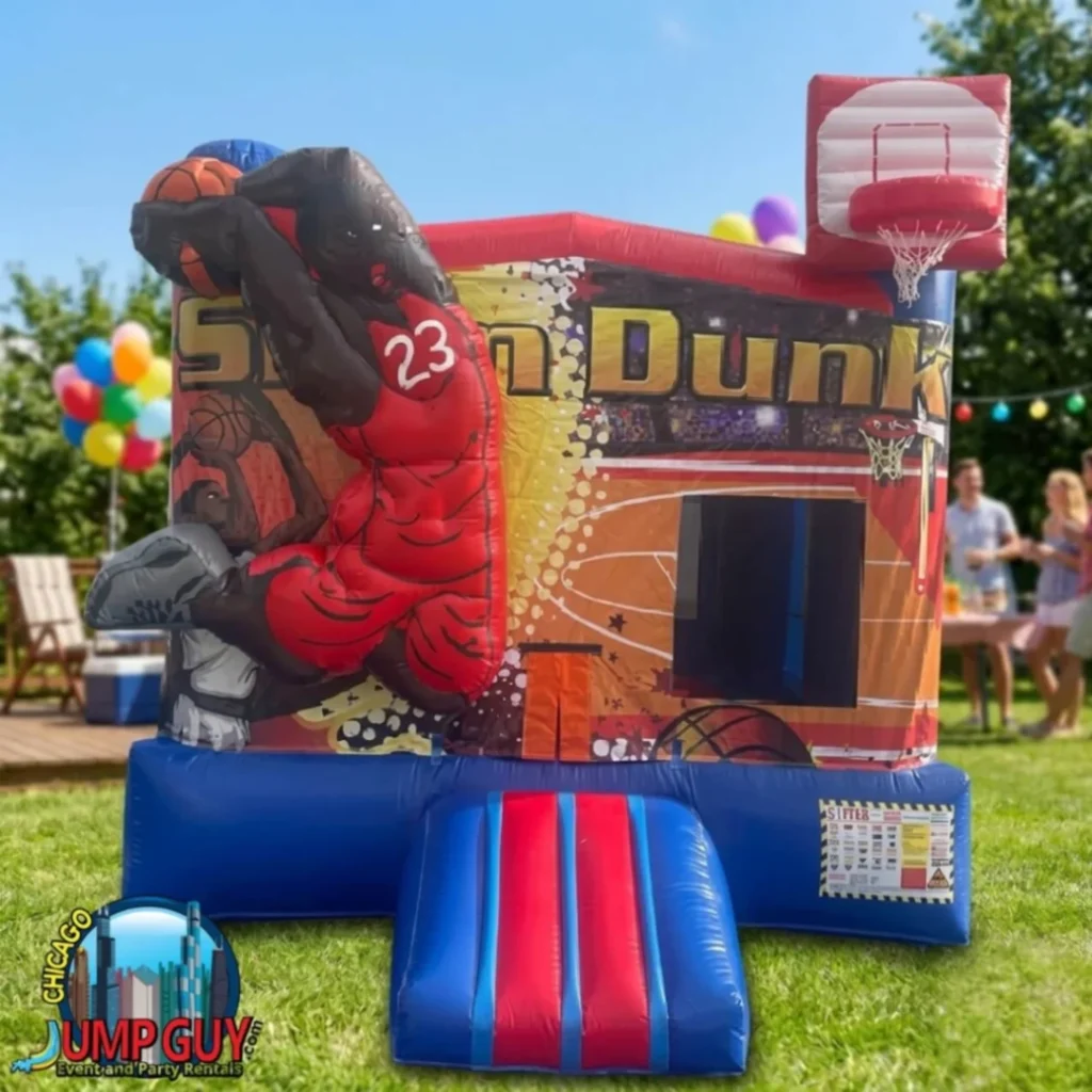 Chicago Basketball Jump Bounce House rental for Mount Prospect IL events in ZIP code 60056
