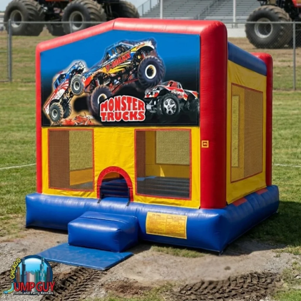 Monster Truck Bounce House rental for Mount Prospect IL events in ZIP code 60056