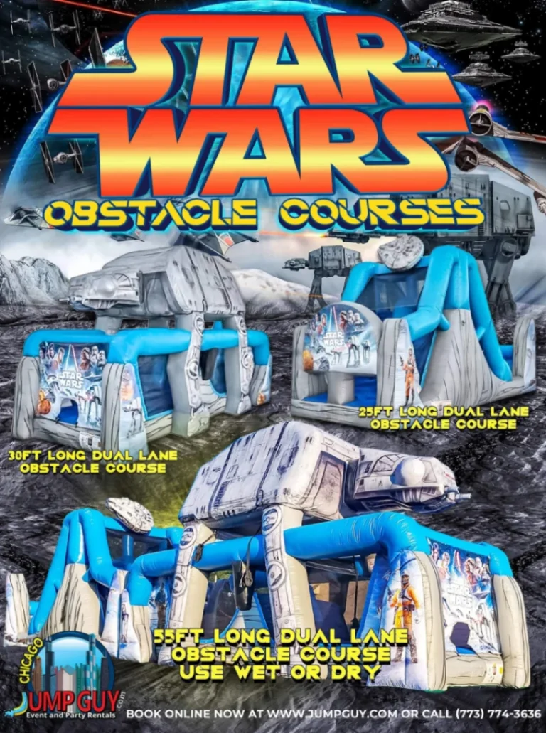 Star Wars Inflatable Obstacle Course rental for Mount Prospect IL events in ZIP code 60056
