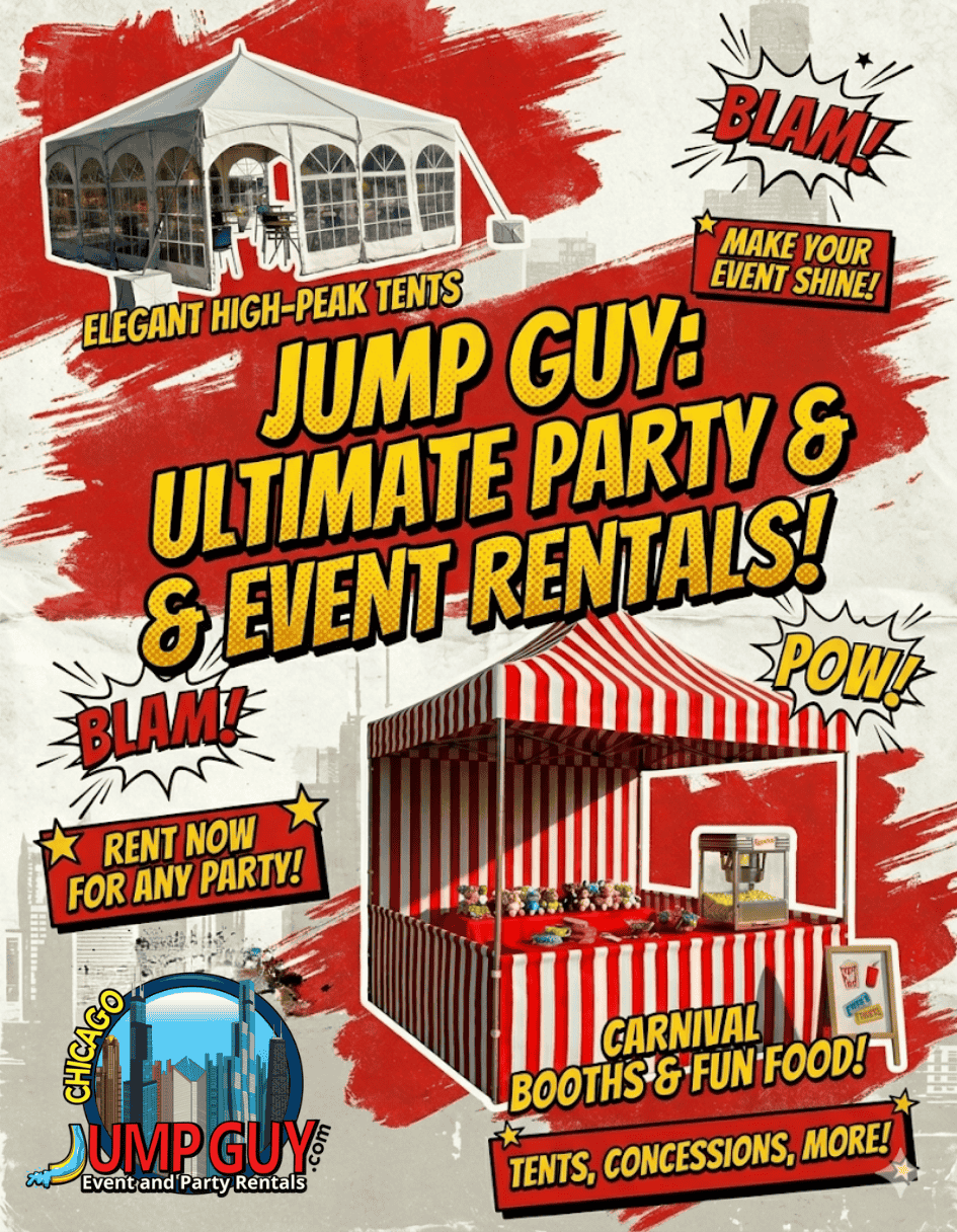 Tent rental for Mount Prospect IL events in ZIP code 60056