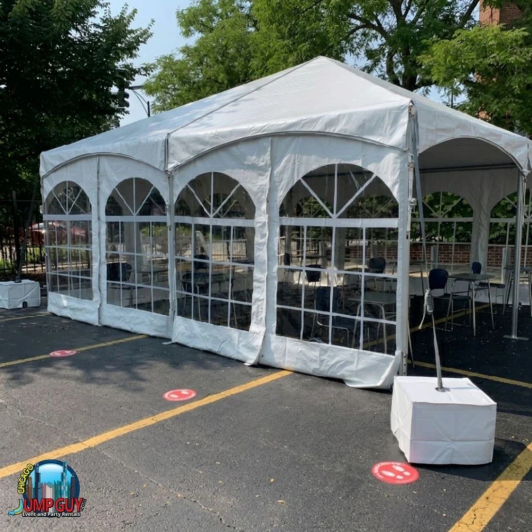 Tent Side Walls Keder High Peak rental for Mount Prospect IL events in ZIP code 60056